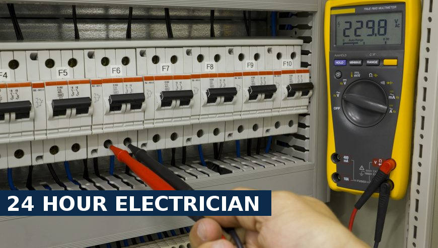 24 Hour electrician Hampton Hill