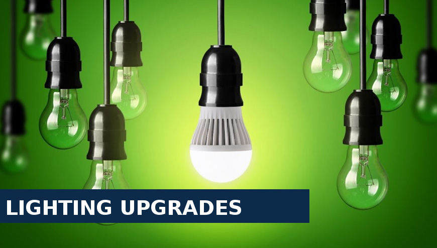 Lighting upgrades Hampton Hill